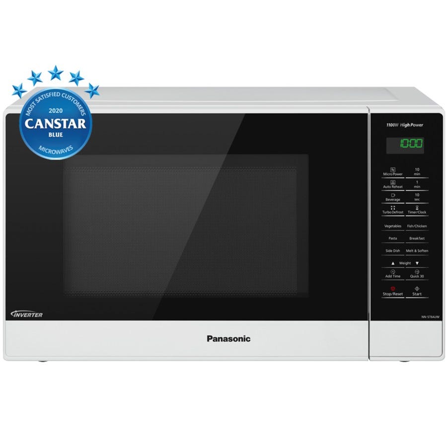 Panasonic 1100w clearance high power microwave