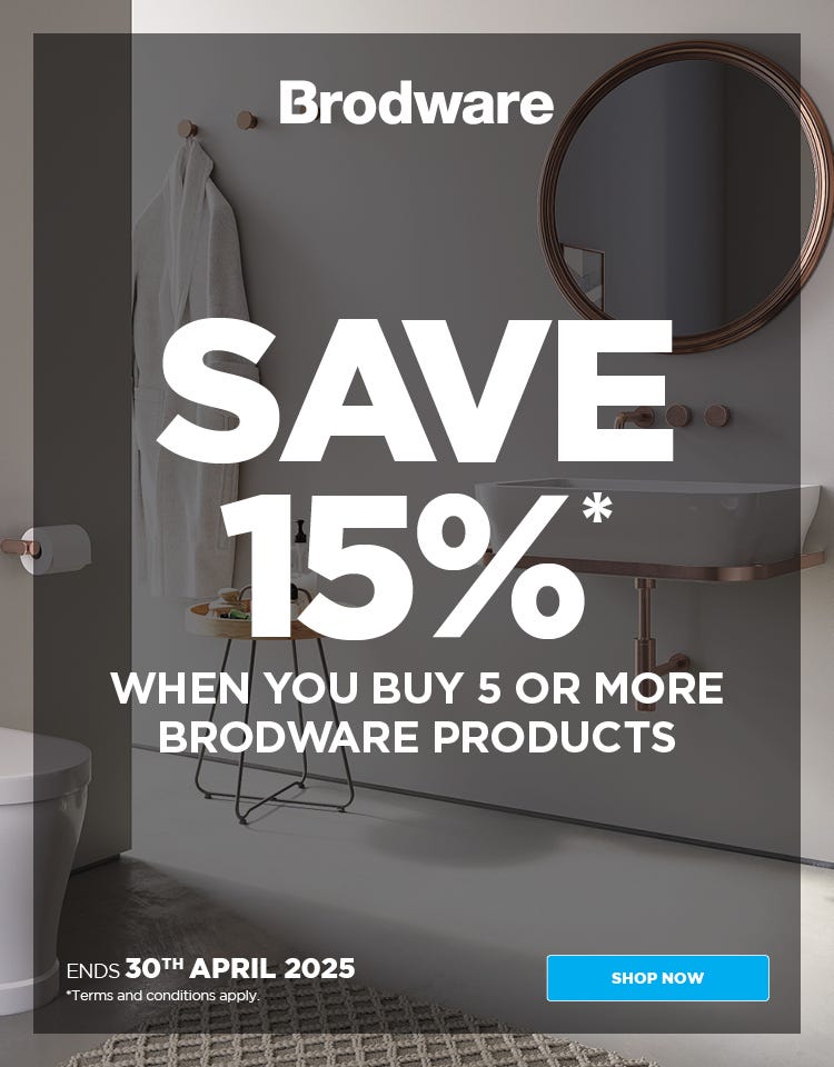 Save 15%* when you buy 5 or more Brodware products. Offer ends 30/04/25. At e&s where we won't be beaten on price.