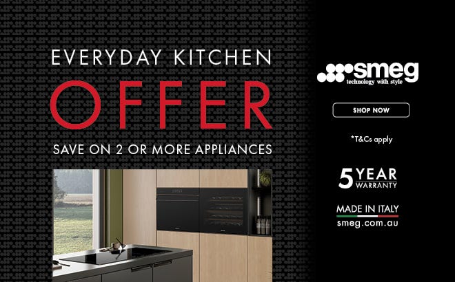Save up to 10%* on selected Smeg kitchen appliance packages. Offer ends 31/12/25. At an e&s near you. We won't be beaten on price.