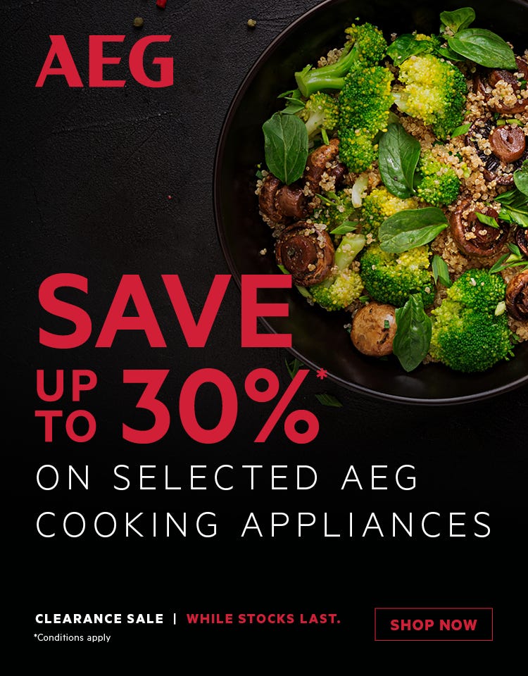 Save up to 30%* on Selected AEG Cooking Appliances. Offer Available While Stocks Last. At e&s where we won't be beaten on price.