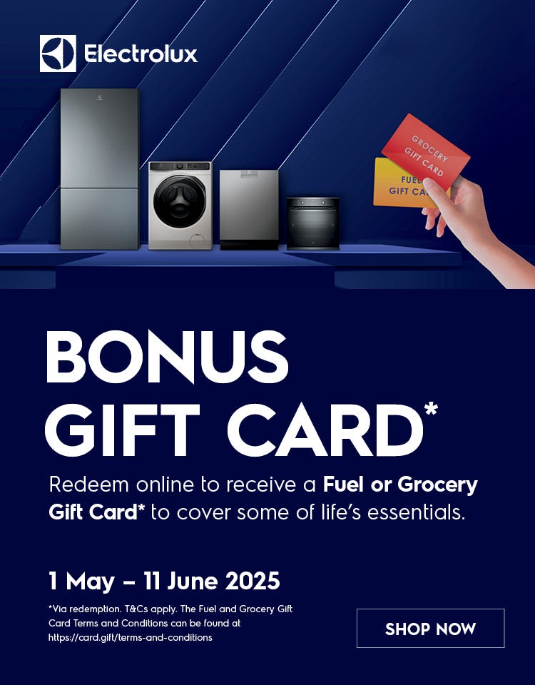 Get a Bonus Fuel or Grocery Gift Card* With Selected Electrolux Ovens, Refrigeration, Cookers & Cooktops. Offer ends 11/06/25. At an e&s near you today.