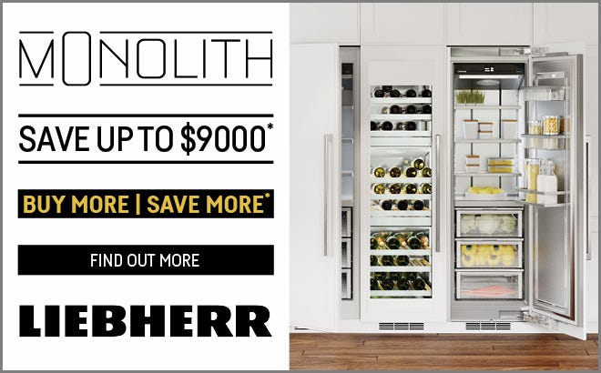Save up to $9,000 when you spend and save on Liebherr Monolith. Offer ends 31/01/24. At an e&s near you.