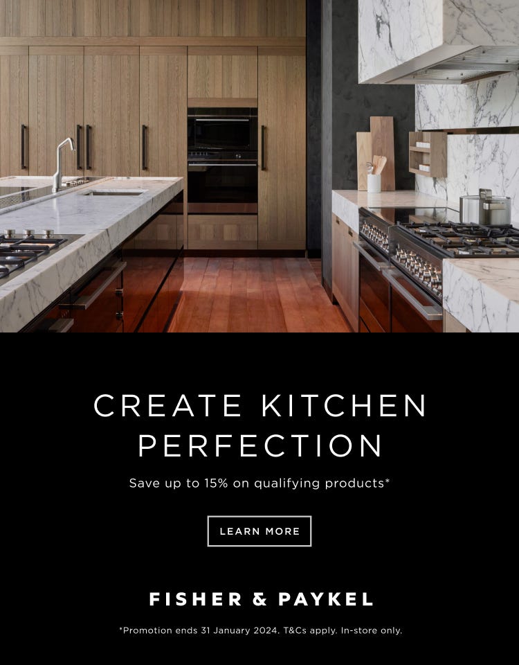 Create Kitchen Perfection and save up to 15% on Fisher & Paykel Kitchen Packages. Offer ends 31/01/24. Available in-store at an e&s near you.