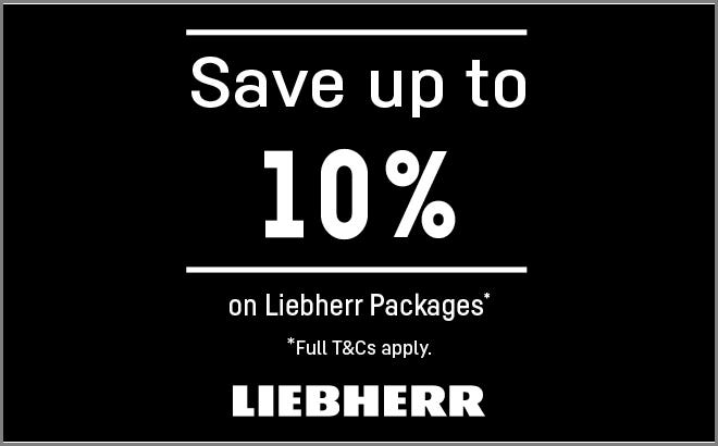 Save up to 10%* on selected Liebherr Fridge, Freezer & Wine Cabinet Packages. Offer ends 31/12/25. Exclusions apply. At e&s we won't be beaten on price.