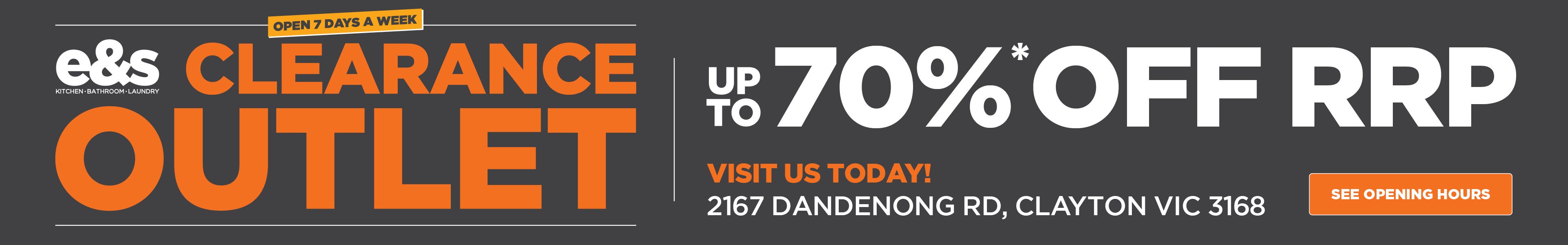Find ex-display stock, factory seconds, scratch or dent, runout models and overstocks at our e&s clearance outlet.